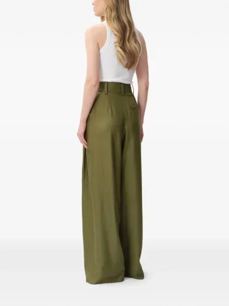 Pantaloni palazzo Concepto verde