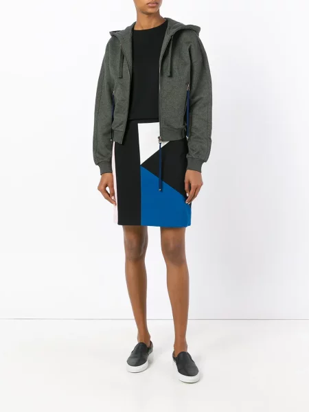 Hanorac cu glugă Kenzo cu broderie verde