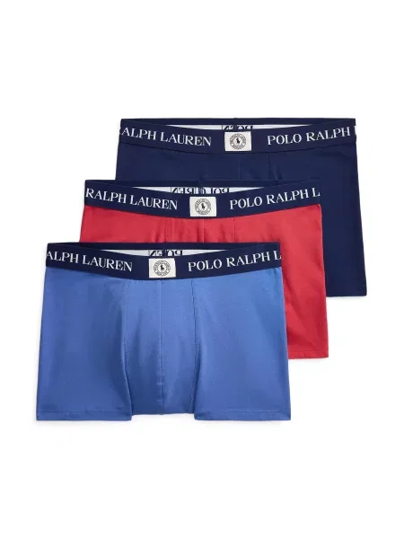 Polo Ralph Lauren Boxeri bleumarin / albastru regal / roșu deschis alb