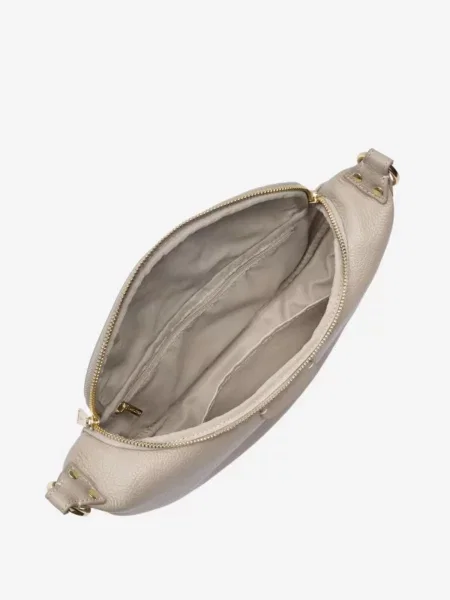 LANCASTER Paris Geantă de umăr Lancaster Sac banane Zippé Dune Galet' gri