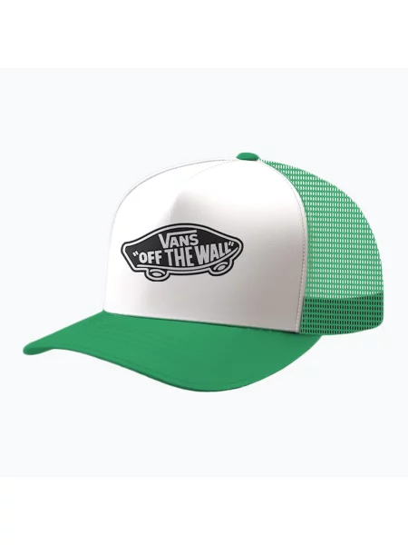 Șapcă pentru bărbați Vans Classic Patch Curved Bill Trucker vivid verdant