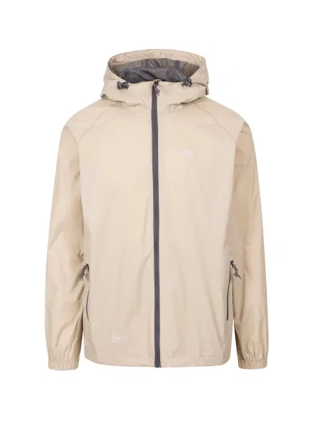 Trespass Qikpac jacket Вітровка Унісекс бежевий