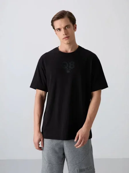 Tommy Life Tričko černá