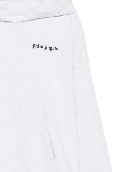 Bluza z kapturem dziecięca Palm Angels szara