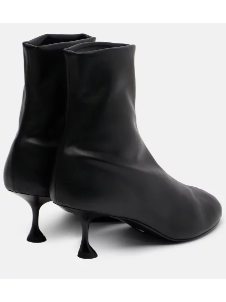 Cizme scurte Proenza Schouler din piele negru