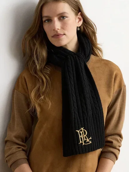 Шерстяной шарф Lauren Ralph Lauren