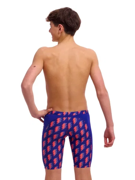 Spodenki FUNKY TRUNKS Flash jammery chłopięce czerwone
