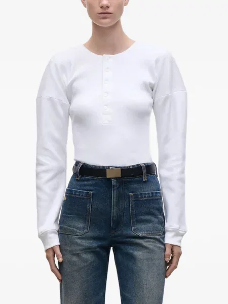 Hanorac Victoria Beckham alb