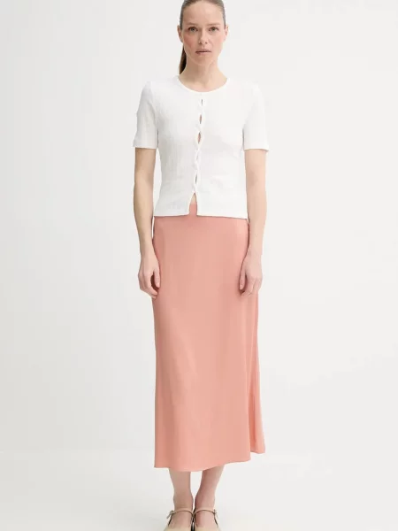 Спідниця Marc O'Polo midi пряма помаранчевий