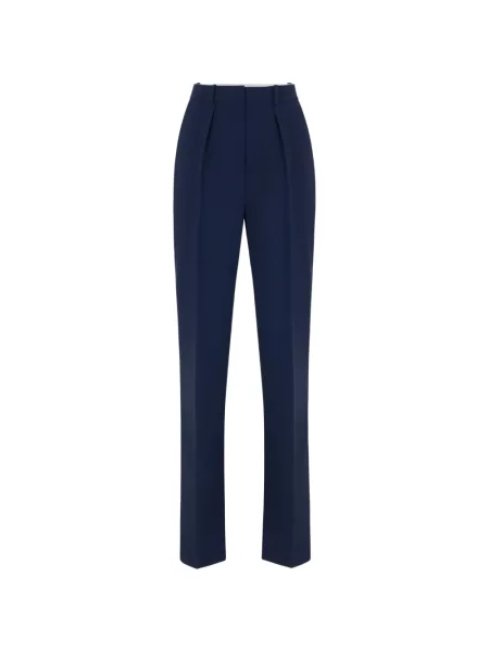 Ușor pantaloni Elisabetta Franchi albastru