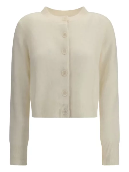Cardigan Lisa Yang din cașmir alb