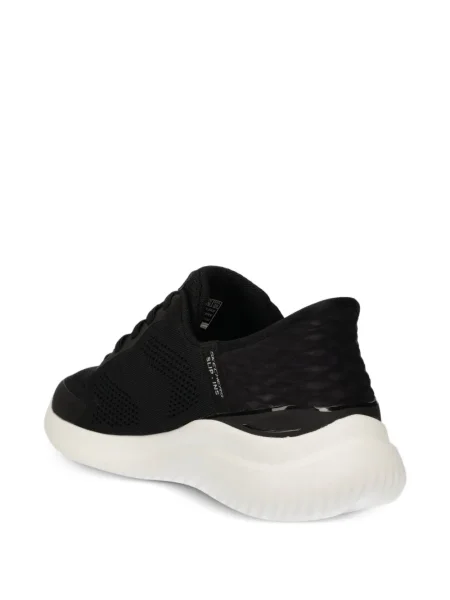 Sneakerși Skechers plasă negru