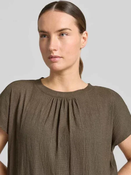 Męski t-shirt o kroju regular fit z fakturowanym wzorem model Salti' Opus