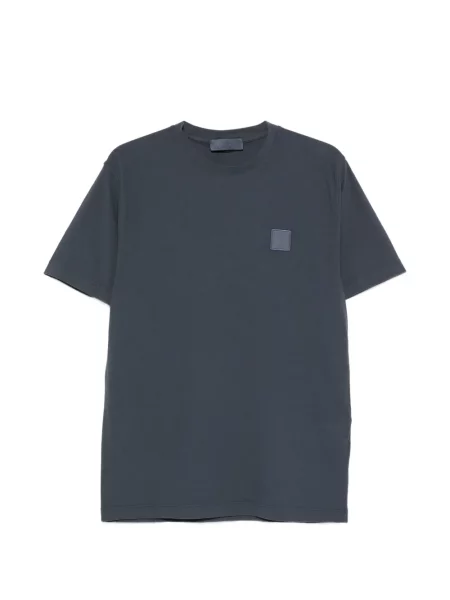 Tricou Stone Island cu strasuri albastru