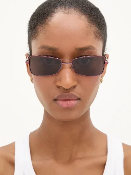 Jacquemus ochelari de soare STATZIONE violet