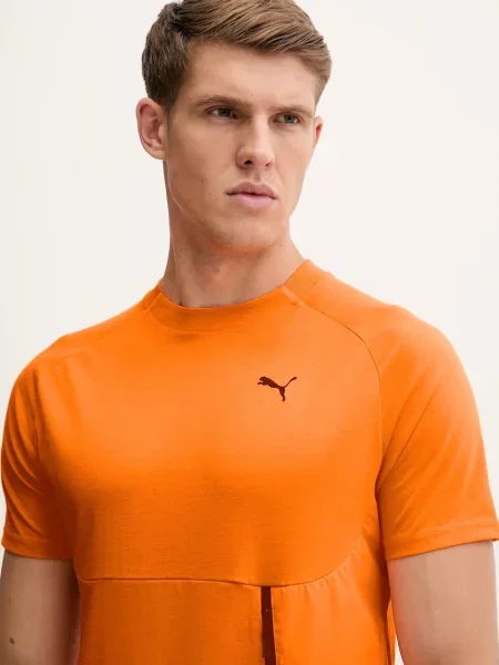 Футболка Puma с принтом серая
