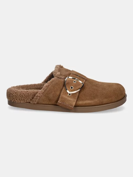 Замшеві тапочки Blauer GLADE коричневий