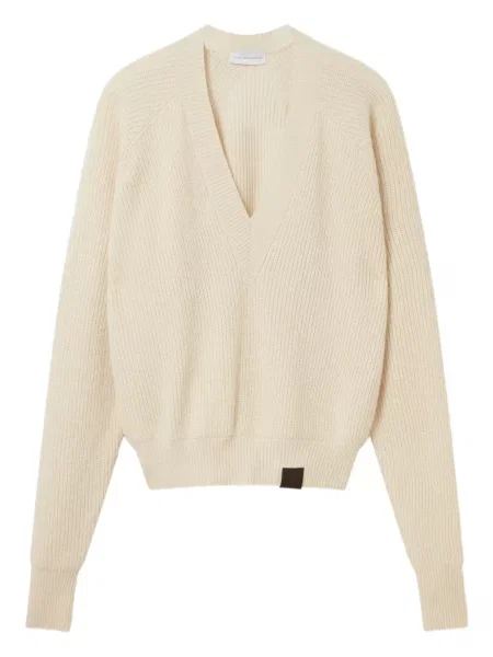 Pulover Stella Mccartney cu decolteu în V