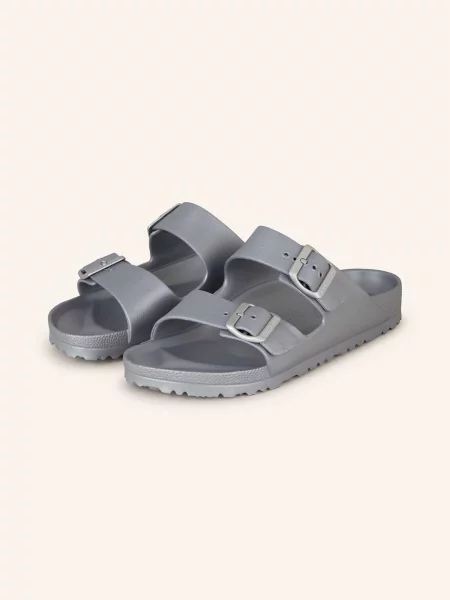 Pantofle Birkenstock šedé