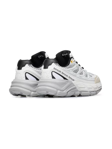 Sneakersy Barracuda białe