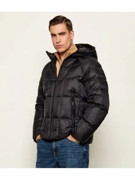 BOSS BLACK Geacă de puf C-Dantoc negru