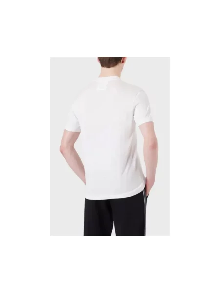 Koszulka Emporio Armani z logo biała