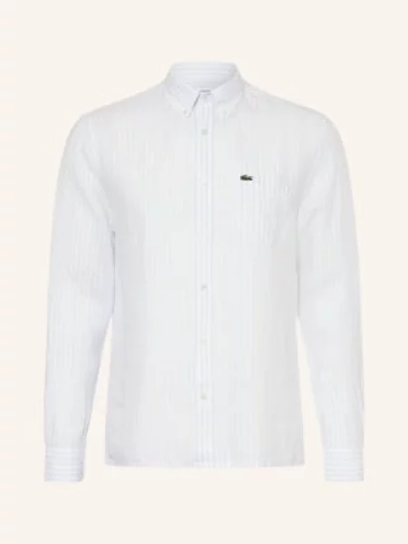 Lacoste Koszula O Regularnym Kroju blau biała
