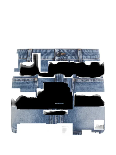 Mini fusta mini Amiri mini albastru