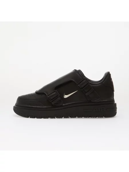 Pantofi Nike Air Force 1 LX Black/ Metallic Silver-Anthracite negru