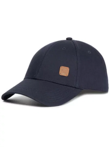 BUFF Baseballová čepice Solid navy blue modrá