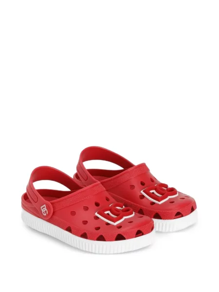 Sandały dziecięce Dolce And Gabbana czerwone