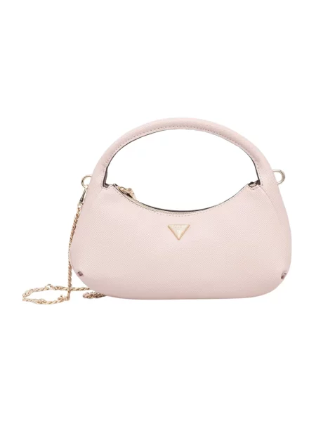 Guess torebka crossbody z imitacji skóry GILDA różowa