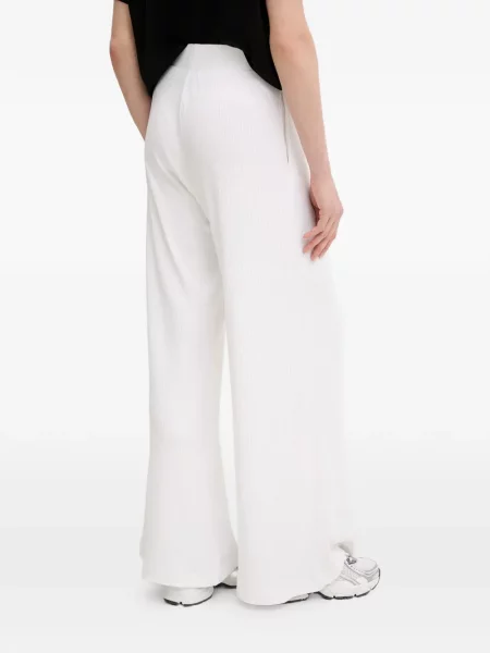 Palazzo kelnės Ea7 Emporio Armani balta