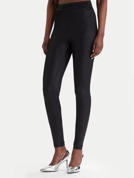 Versace Jeans Couture Legginsy czarny