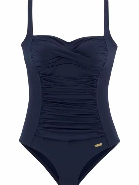 LASCANA Costum de baie întreg bleumarin