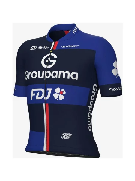 Koszulka rowerowa Groupama-FDJ Prime S niebieska