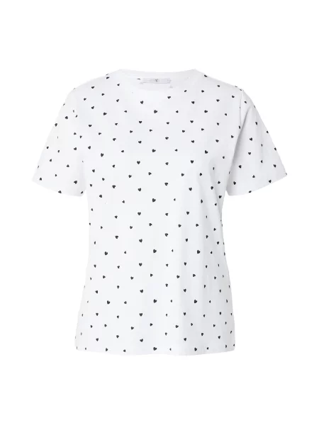 Hailys Tricou negru alb