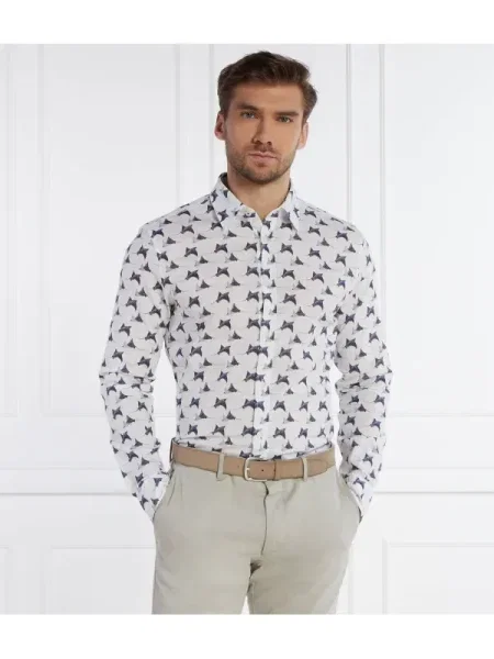 Joop! Jeans Cămașă | Modern fit alb