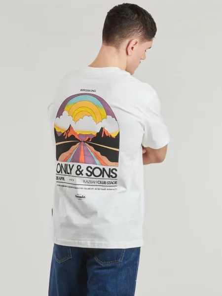 Majica Only & Sons bijela