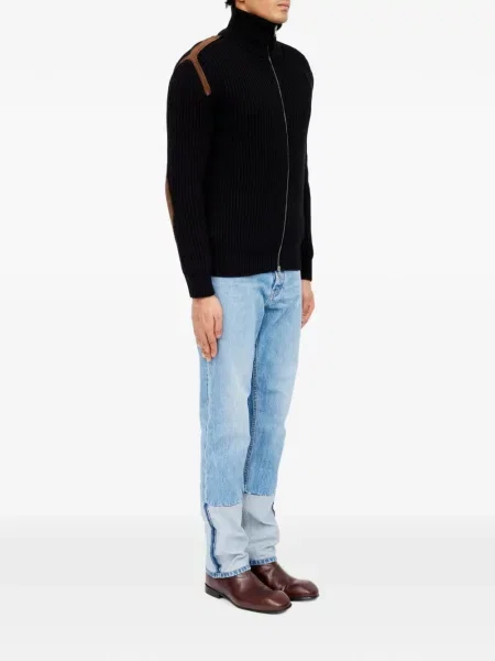 Geacă Mm6 Maison Margiela tricotate negru