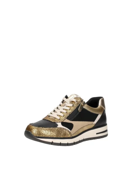 Sneakersy Marco Tozzi żółte