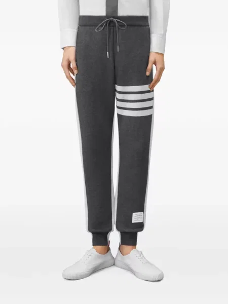 Pantaloni Thom Browne alergare gri