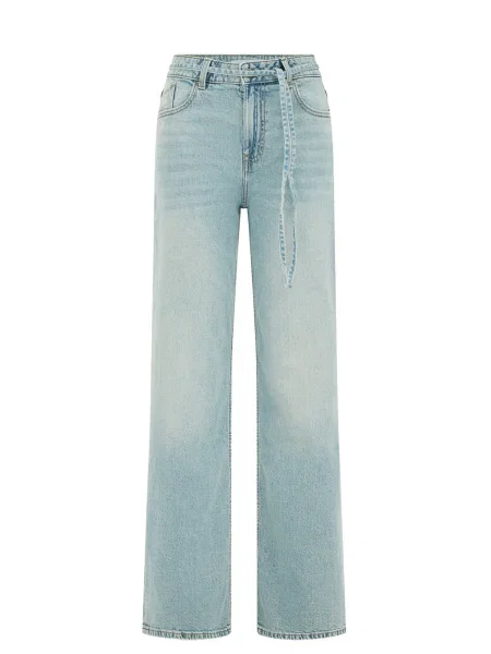 WE Fashion Jeans albastru