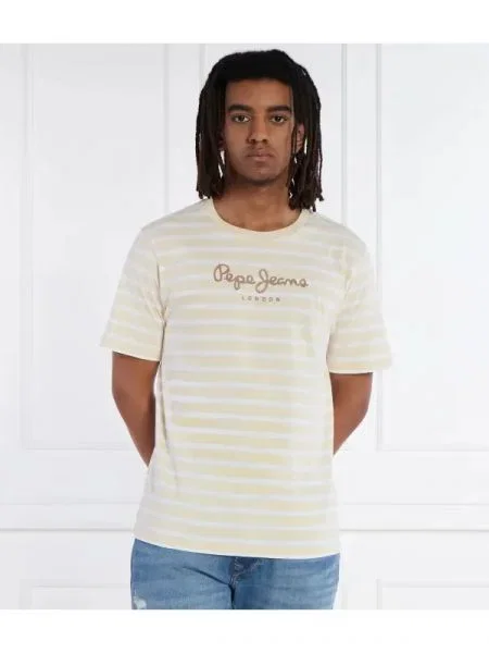 Pepe Jeans London Póló EGGO bézs