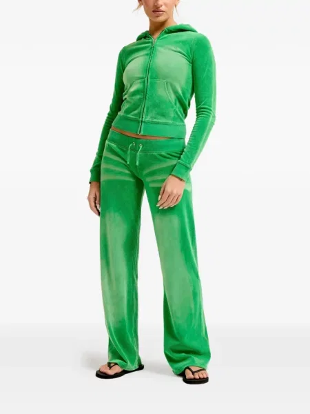 Τρέξιμο παντελόνι Juicy Couture πράσινο