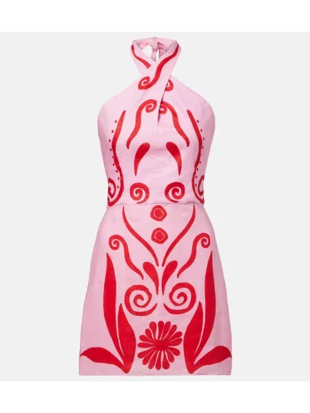 Rochie Cala De La Cruz de in cu imagine roz