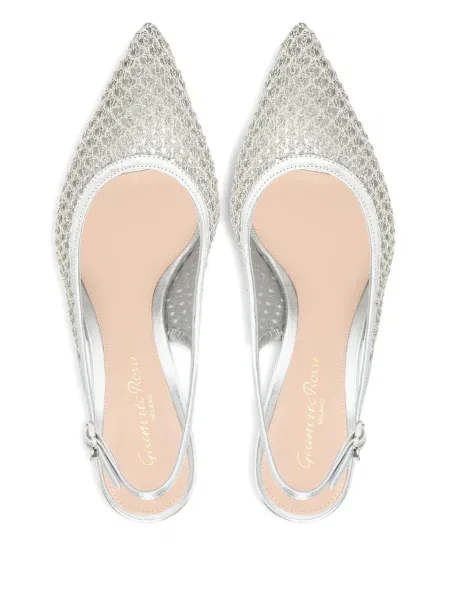 Pantofi cu toc Gianvito Rossi gri