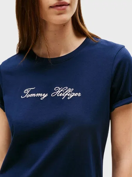 Футболка Tommy Hilfiger синя