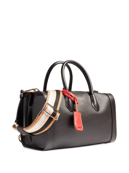 Geanta de piele Lancel din piele negru