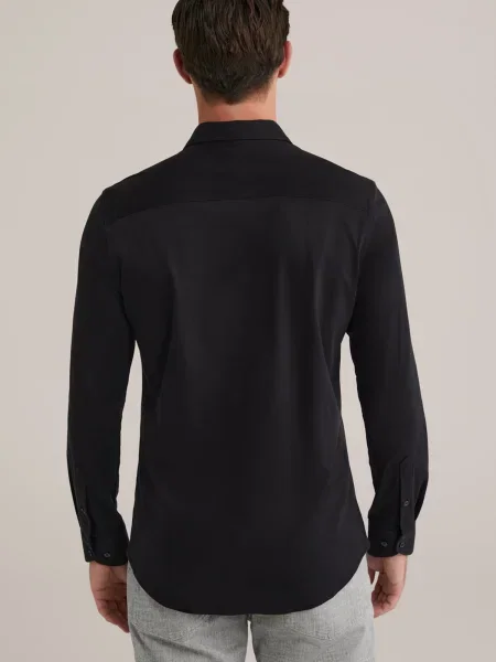 WE Fashion Cămașă negru
